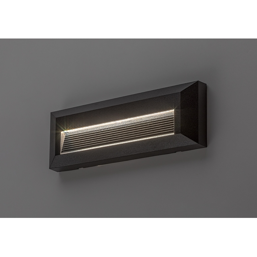 Rabalux - Applique murale extérieure LED/6W/230V IP65 noire