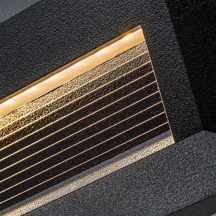 Rabalux - Applique murale extérieure LED/6W/230V IP65 noire