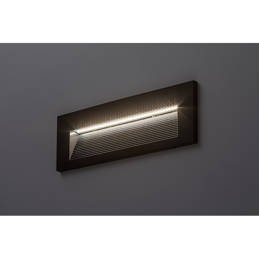 Rabalux - Applique murale d'extérieur LED/6W/230V IP65 noir
