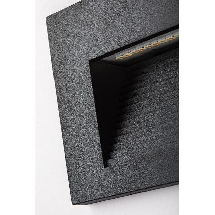 Rabalux - Applique murale d'extérieur LED/6W/230V IP65 noir