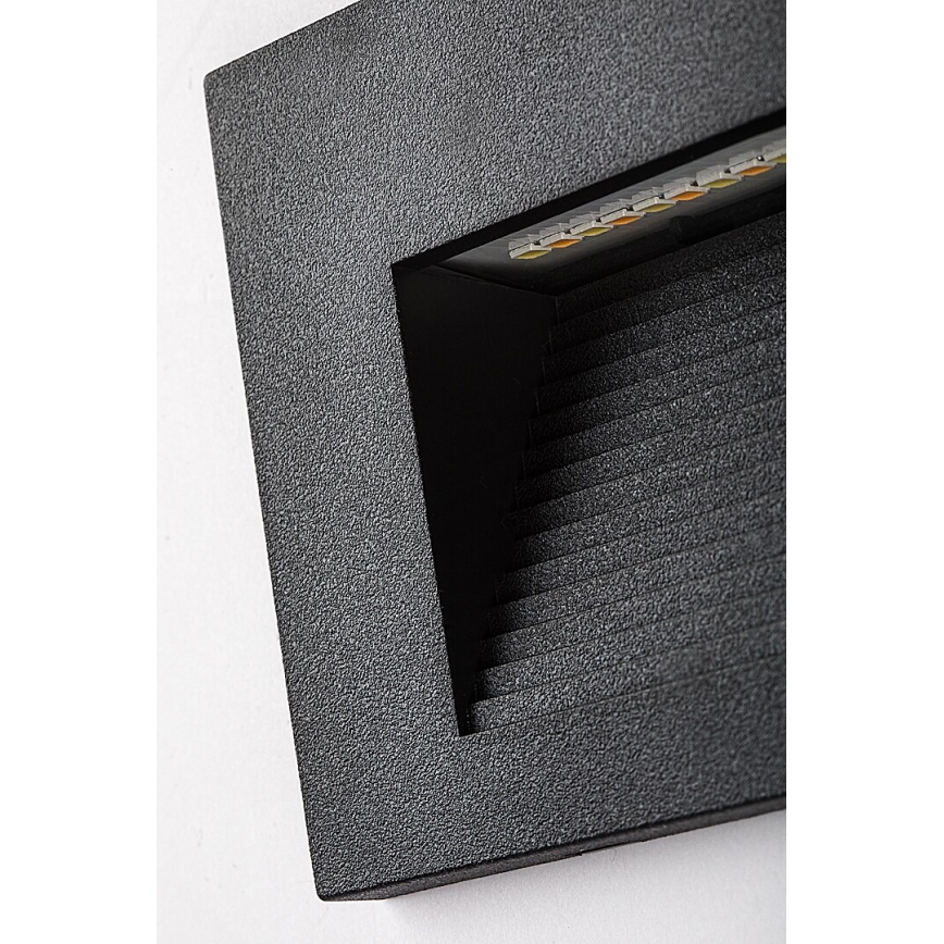 Rabalux - Applique murale d'extérieur LED/6W/230V IP65 noir