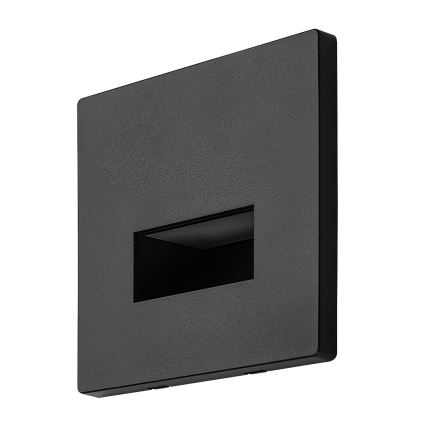 Rabalux - Luminaire LED pour escalier 1W/230V 3000/4500/6500K noir