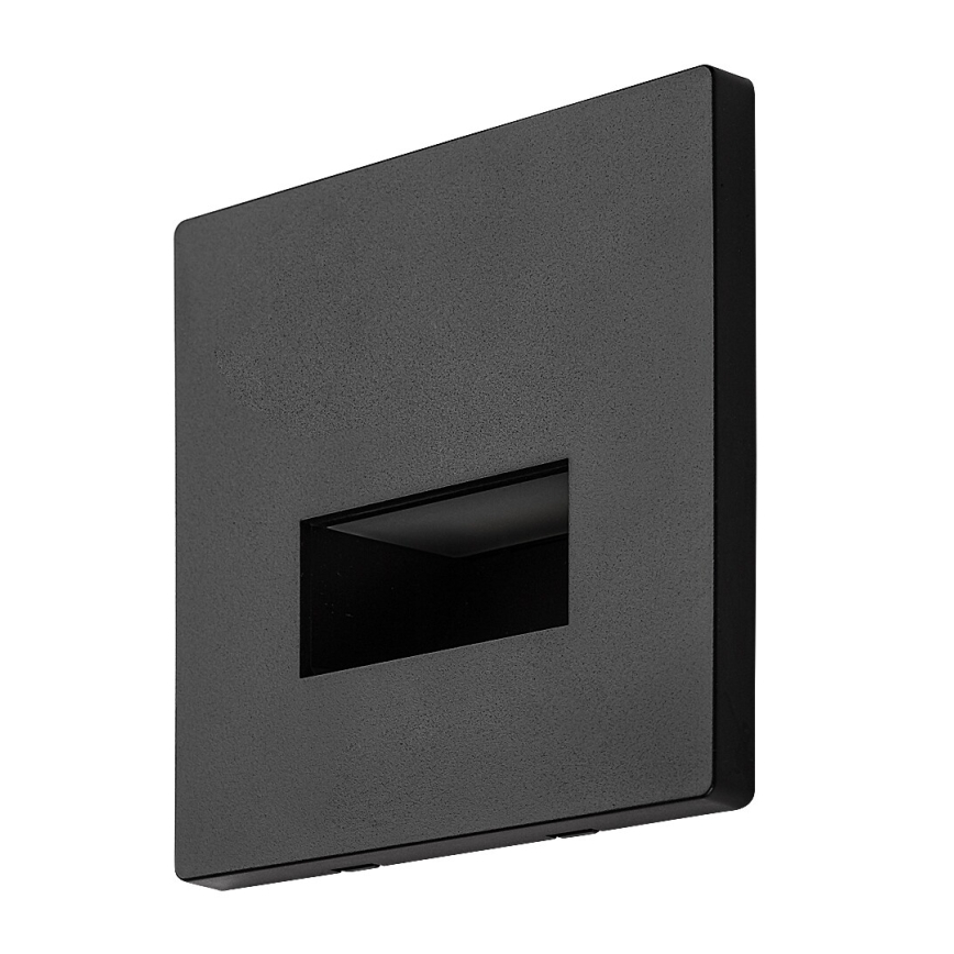 Rabalux - Luminaire LED pour escalier 1W/230V 3000/4500/6500K noir