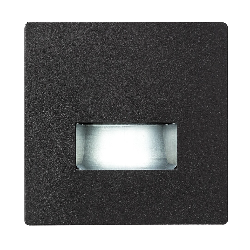 Rabalux - Luminaire LED pour escalier 1W/230V 3000/4500/6500K noir