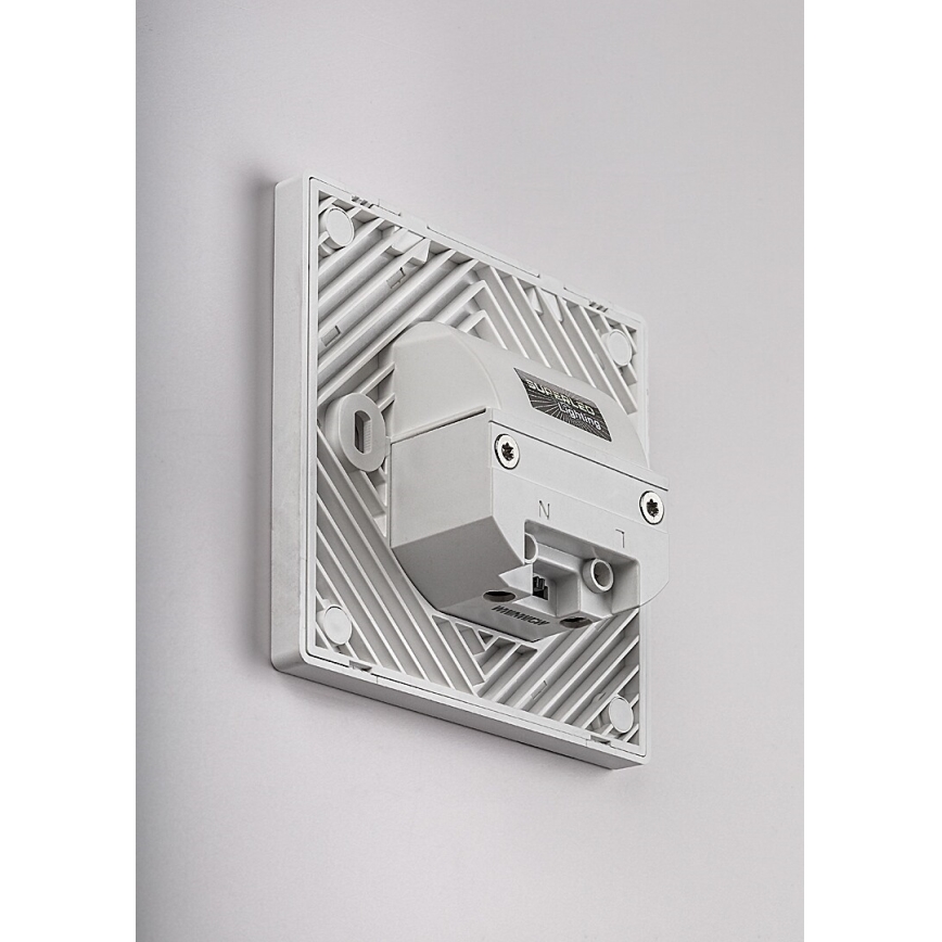 Rabalux - Luminaire d'escalier LED avec détecteur de mouvement et capteur crépusculaire LED/1W/230V 3000/4500/6500K blanc