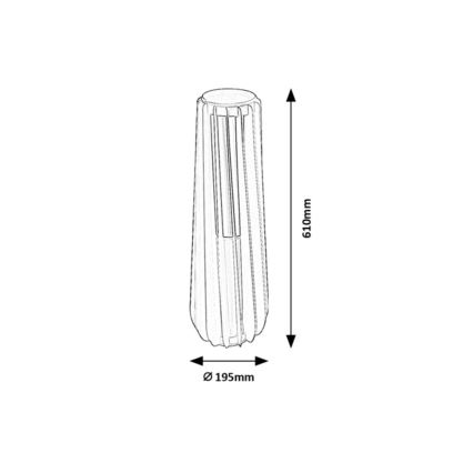 Rabalux - Applique murale extérieure LED/12W/230V IP54