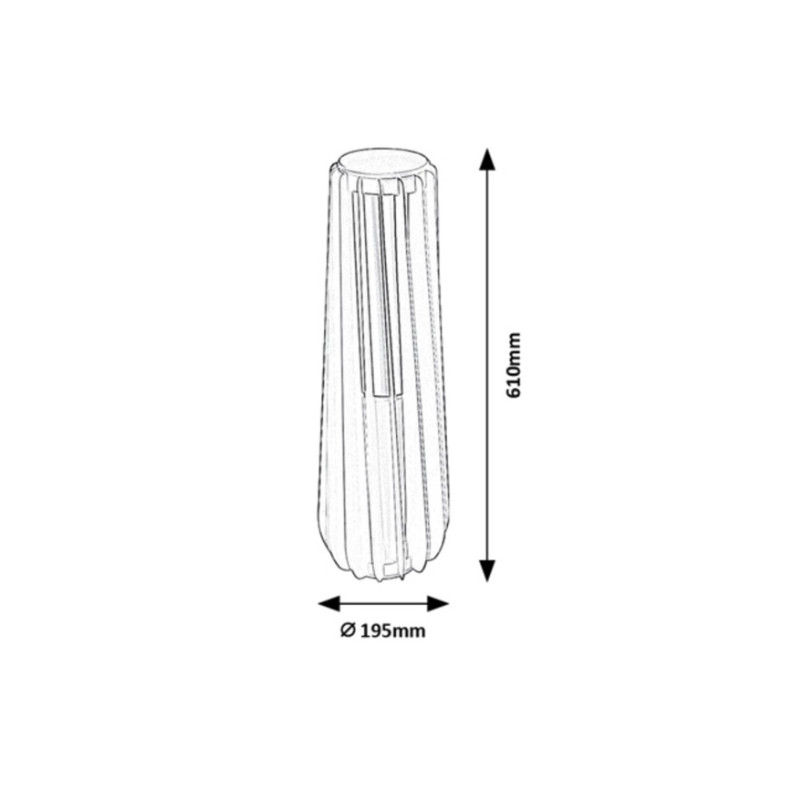 Rabalux - Applique murale extérieure LED/12W/230V IP54
