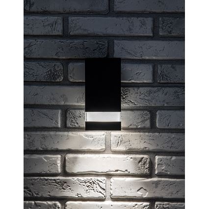 Rabalux - Applique murale d'extérieur LED, 9W, 230V, IP65, anthracite