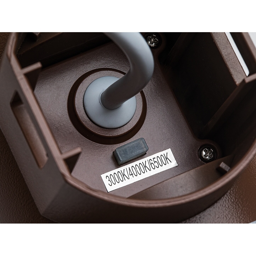 Rabalux - Applique murale extérieure LED/16W/230V IP65 marron