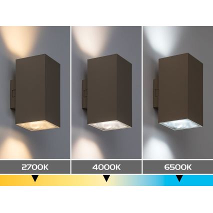 Rabalux - Applique murale extérieure LED/18W/230V 2700/4000/6500K IP65