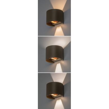 Rabalux - LED Applique murale d'extérieur LED/5W/230V 2700/4000/6500K IP54 beige