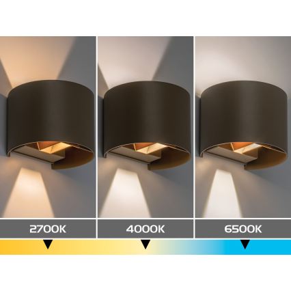 Rabalux - LED Applique murale d'extérieur LED/5W/230V 2700/4000/6500K IP54 beige