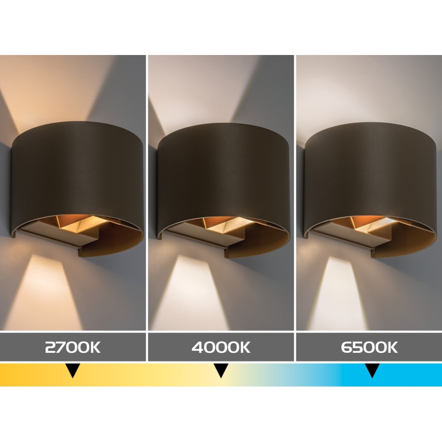 Rabalux - LED Applique murale d'extérieur LED/5W/230V 2700/4000/6500K IP54 beige