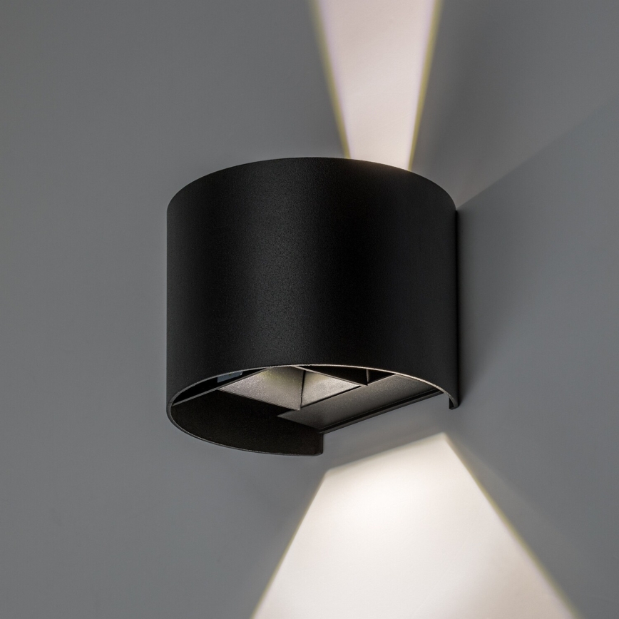 Rabalux - Applique murale d'extérieur LED/5W/230V 2700/4000/6500K IP54 noir
