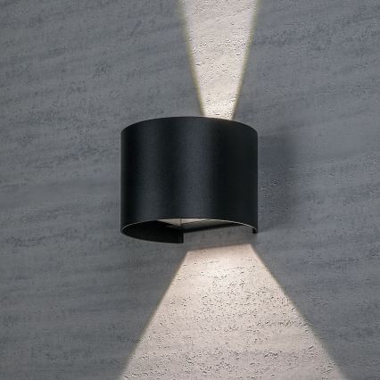 Rabalux - Applique murale d'extérieur LED/5W/230V 2700/4000/6500K IP54 noir