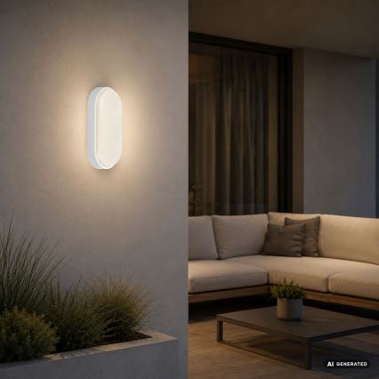 Rabalux - Applique murale d'extérieur LED/14W/230V IP54 blanche