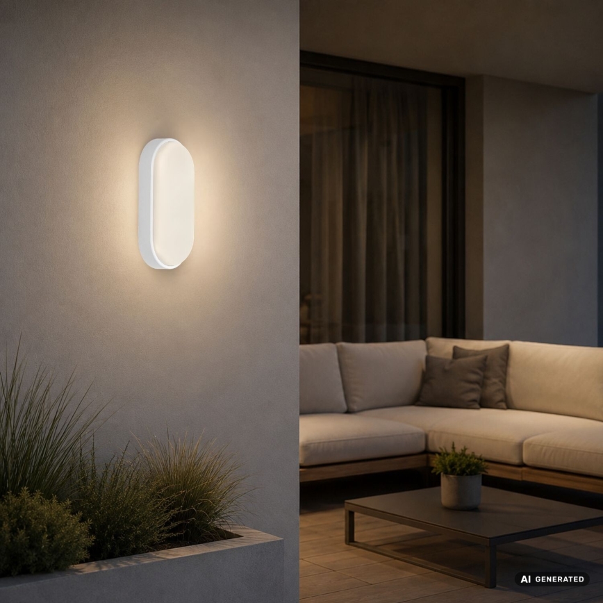 Rabalux - Applique murale d'extérieur LED/14W/230V IP54 blanche