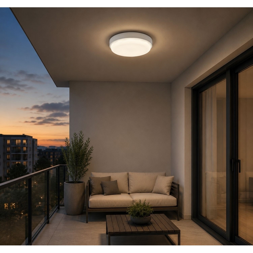 Rabalux - LED Plafonnier d'extérieur LED/14W/230V IP54 blanc