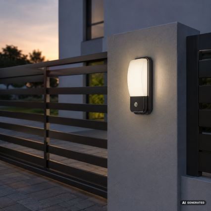 Rabalux - Luminaire mural d'extérieur LED avec détecteur de mouvement LED/20W/230V IP65