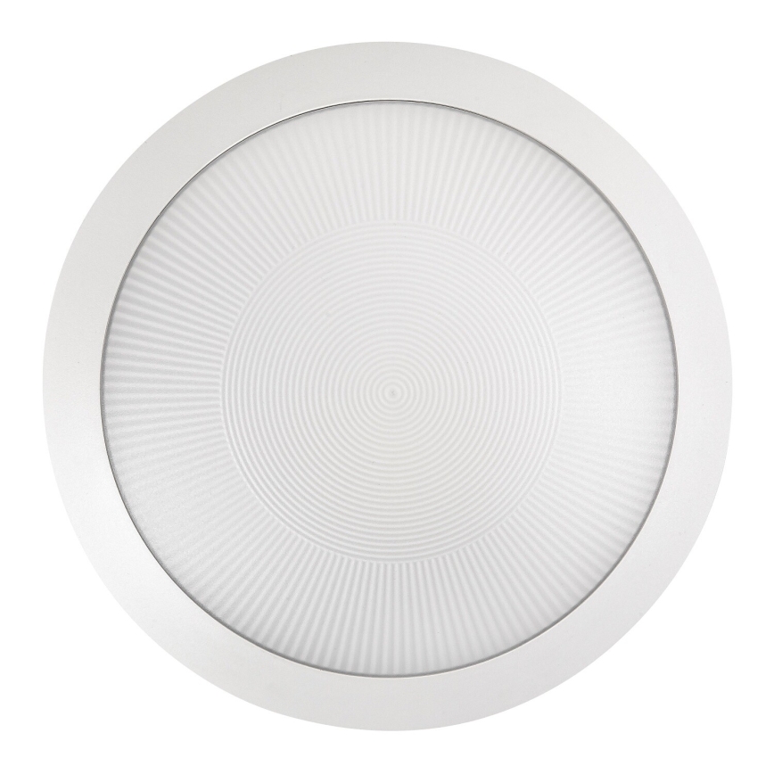 Rabalux - Plafonnier d'extérieur 1xE27/9W/230V IP65 Ø 30 cm blanc