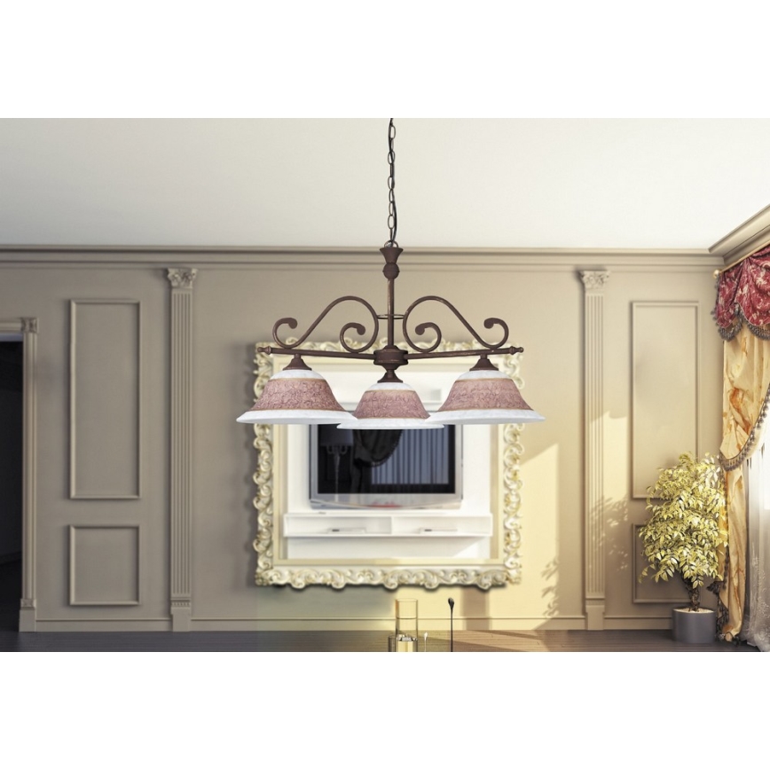 Rabalux 7747 - Lustre avec chaîne MAGDALENA 3xE27/60W/230V