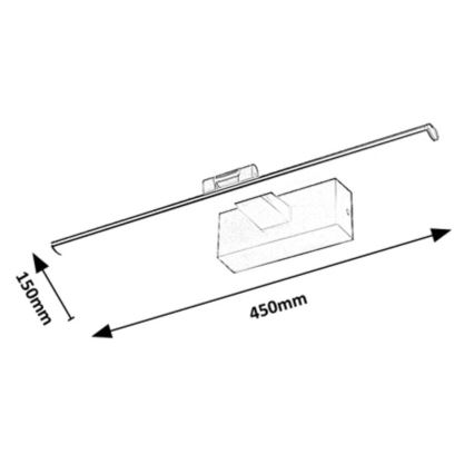 Rabalux - Applique de tableau LED/8W/230V 3000K 45 cm