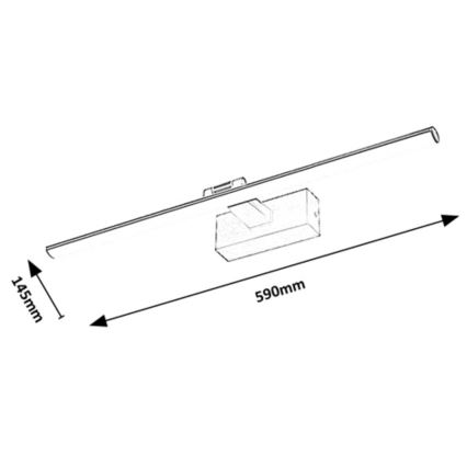 Rabalux - Applique de tableau LED/12W/230V 3000K 59 cm