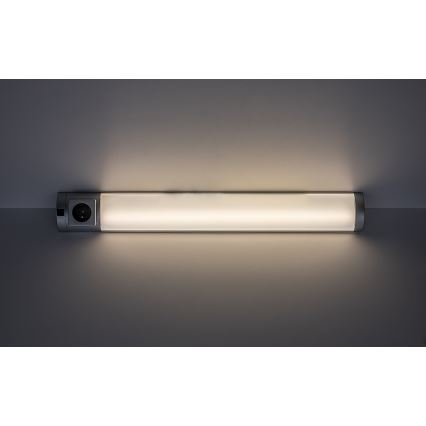 Rabalux - Réglette de cuisine avec prise LED/8W/230V 4000K 68 cm argent
