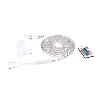 Rabalux - Ruban RGBW à intensité variable LED/21W/230V 5 m IP67 + télécommande