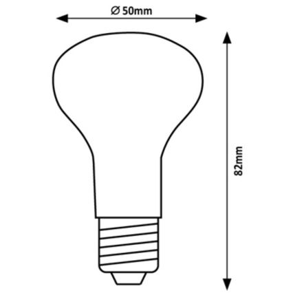 Rabalux - Ampoule LED R50 E14/5W/230V 3000K