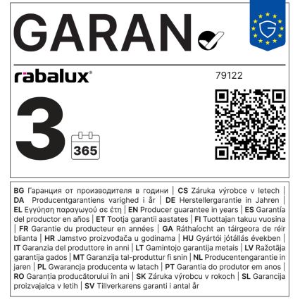 Rabalux - Ampoule LED T20 E14/6W/230V 4000K