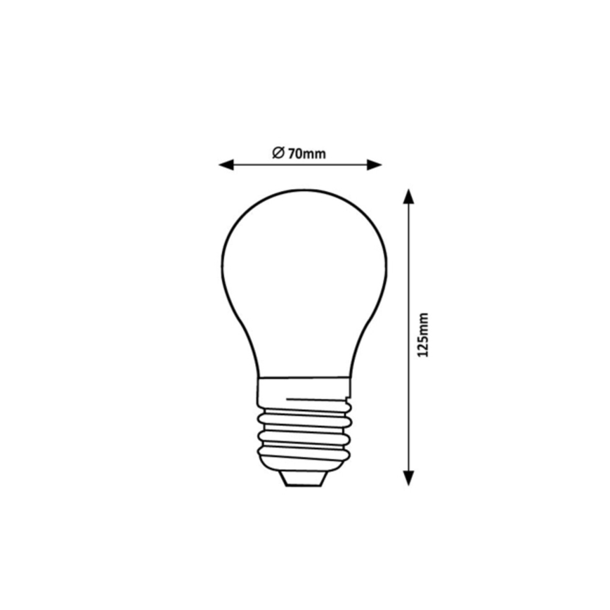 Rabalux - Ampoule LED FILAMENT A70 E27/18W/230V 4000K