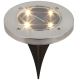 Rabalux - Lampe solaire extérieure LED avec détecteur LED/0,24W/1xAA noir IP44