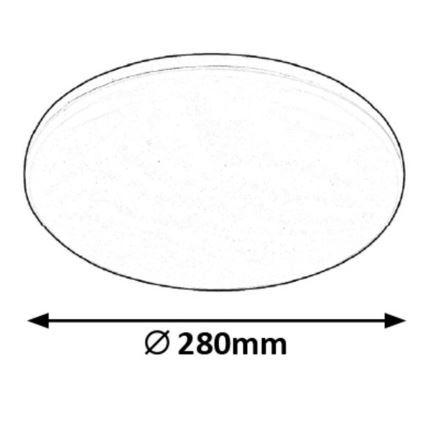 Rabalux - Plafonnier extérieur LED/24W/230V IP64