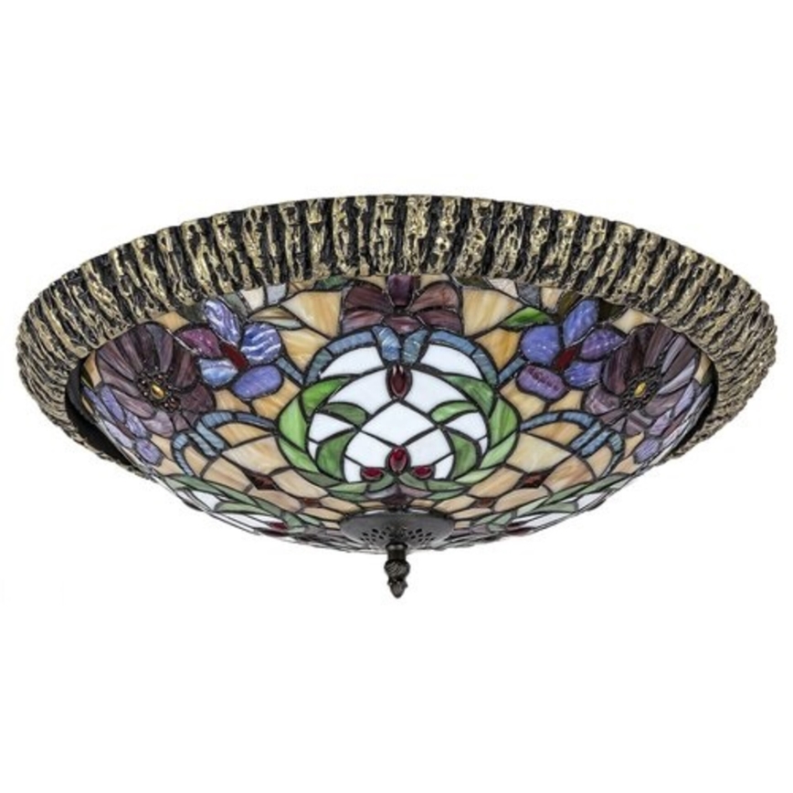 Rabalux - Plafonnier Tiffany avec vitraux 2xE27/60W/230V