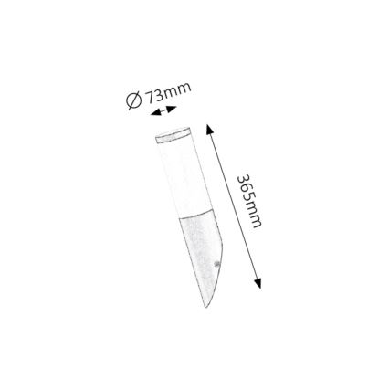 Rabalux - Applique murale extérieure 1xE27/25W/230V IP44