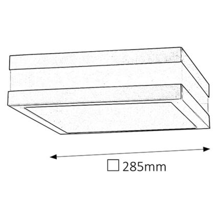 Rabalux - Applique murale extérieure 2xE27/11W/230V IP44