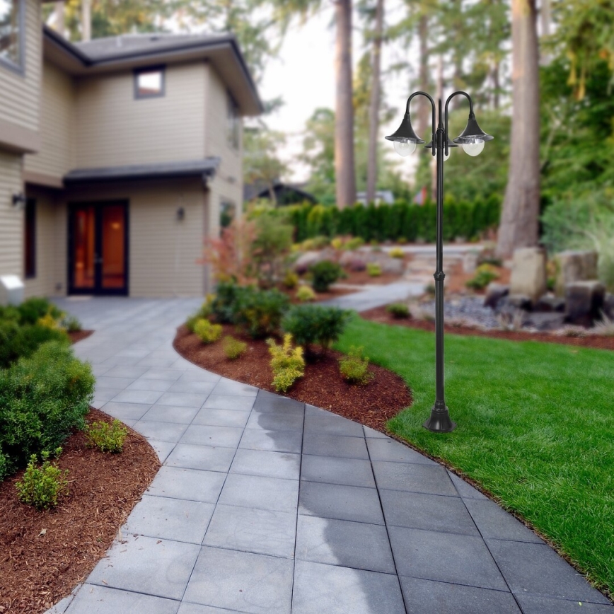 Rabalux - Lampadaire extérieur 3xE27/100W/230V IP44