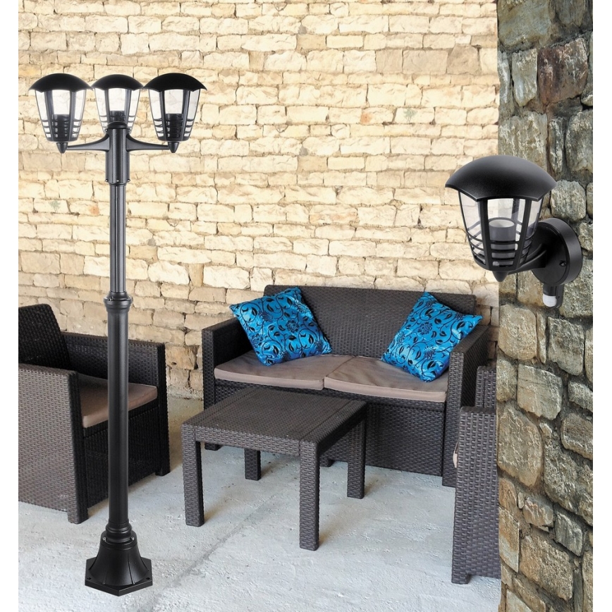 GARDEN - Lampe extérieure 3xE27/60W/230V IP44 1,9 m