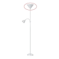 Rabalux - Abat-jour de rechange pour lampadaire ACTION E27 grand blanc