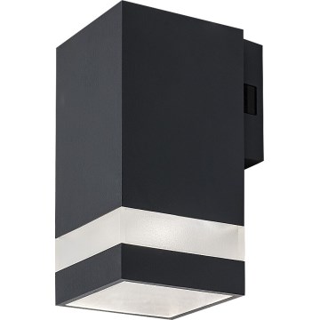 Rabalux - Applique murale d'extérieur LED, 9W, 230V, IP65, anthracite