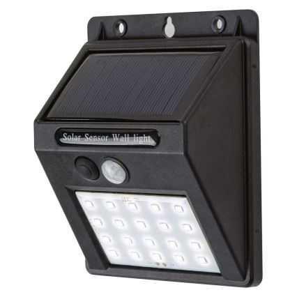 Rabalux - Applique murale solaire LED avec détecteur IP44