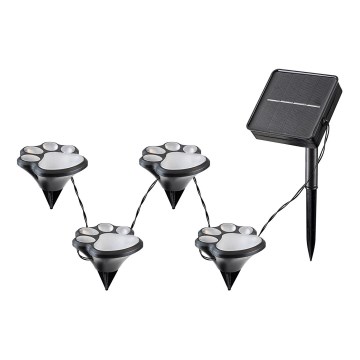 Rabalux - Applique solaire LED 4xLED/0,06W/1,2V IP44 600 mAh
