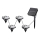 Rabalux - Applique solaire LED 4xLED/0,06W/1,2V IP44 600 mAh