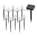 Rabalux - Éclairage solaire 10xLED/0,2W/1,2V IP44 300 mAh