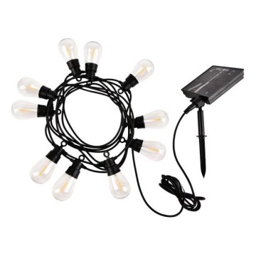 Rabalux - Guirlande solaire LED/3,6W/3,7V 6,5 m 1200mAh IP44