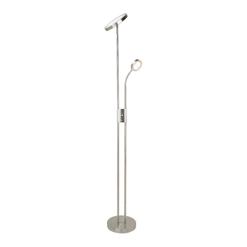 Rabalux- Lampadaire à intensité variable LED/18,5W/230V + LED/4,5W chrome