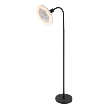 Rabalux - Lampadaire LED dimmable avec ventilateur 1xE27/16W/230V 3000-6500K + télécommande