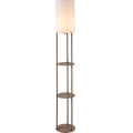 Rabalux - Lampadaire sur pied avec étagères 1xE27/40W/230V beige