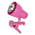 Rabalux - Lampe à pince Clip 1xE14/40W/230V rose